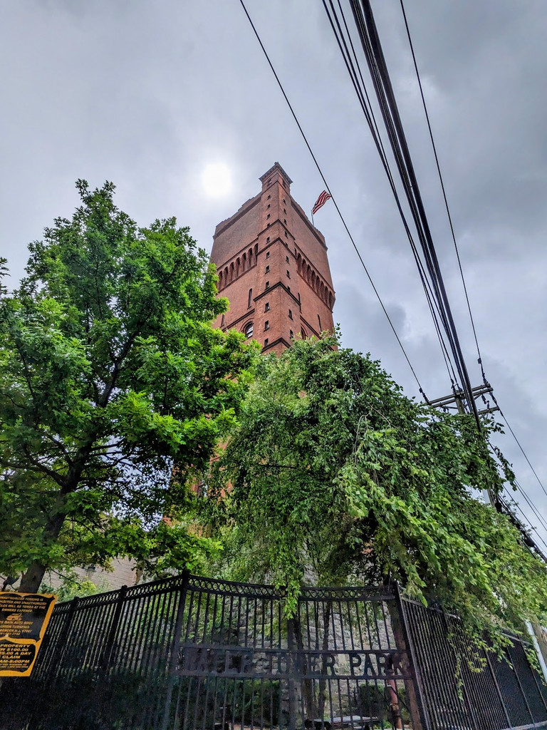 Image of Weehawken Water Tower on Seeker