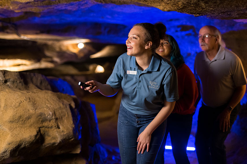 Gentle Walking Tour at Ruby Falls