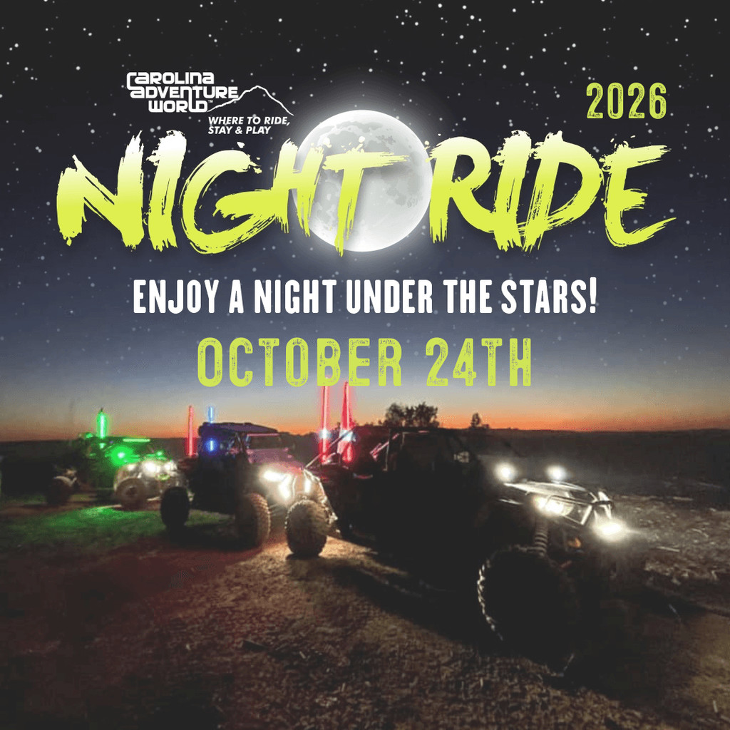 October Night Ride at Carolina Adventure World