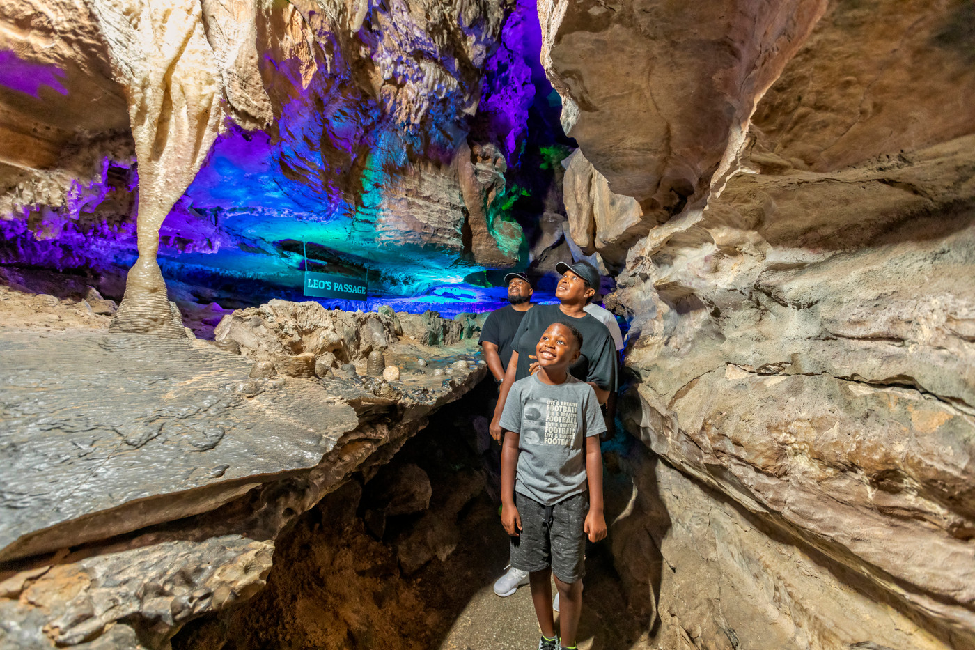 Junior Caver Tour at Ruby Falls