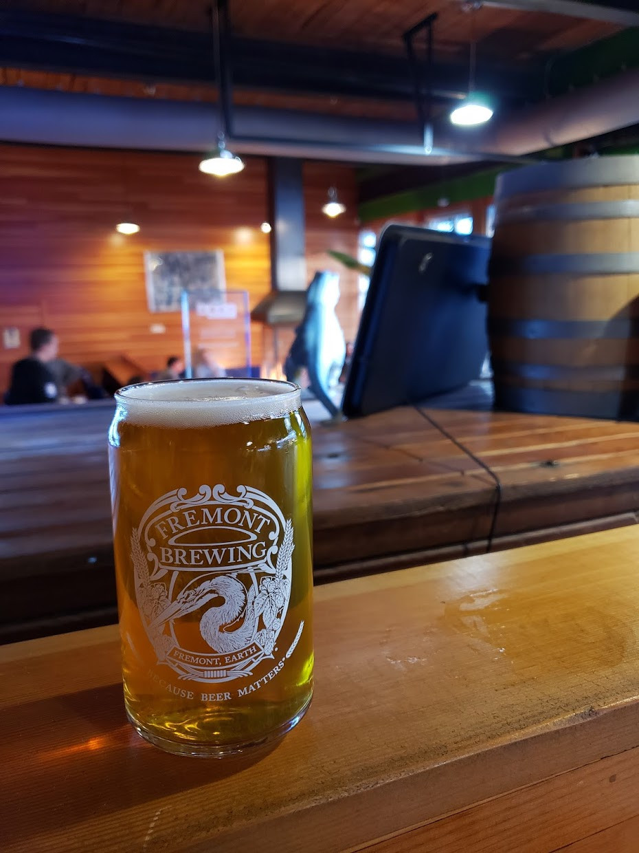 Fremont Brewing's Urban Beer Garden Seeker